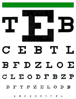 Eye Vision Chart 6 6